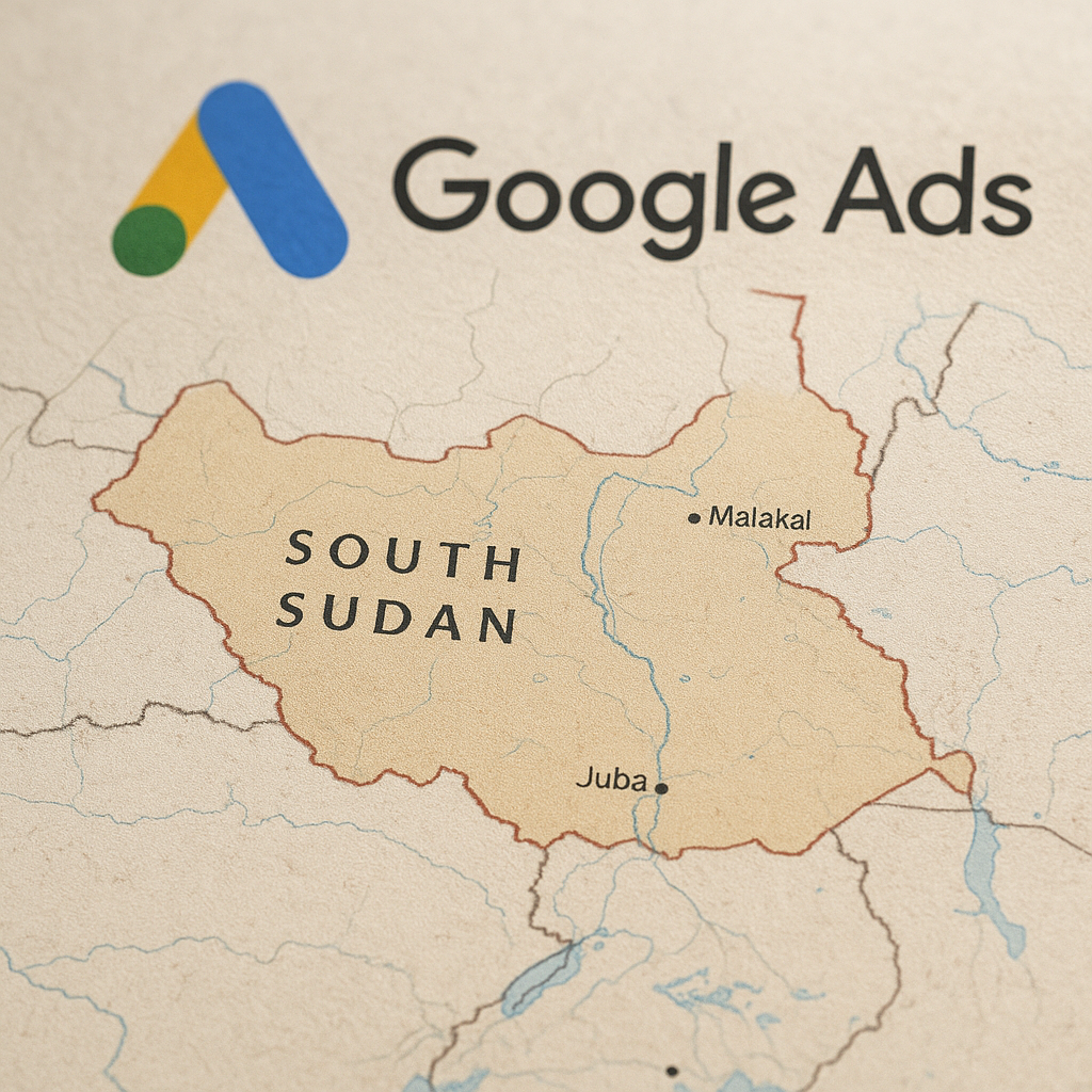 Google Ads South Sudan