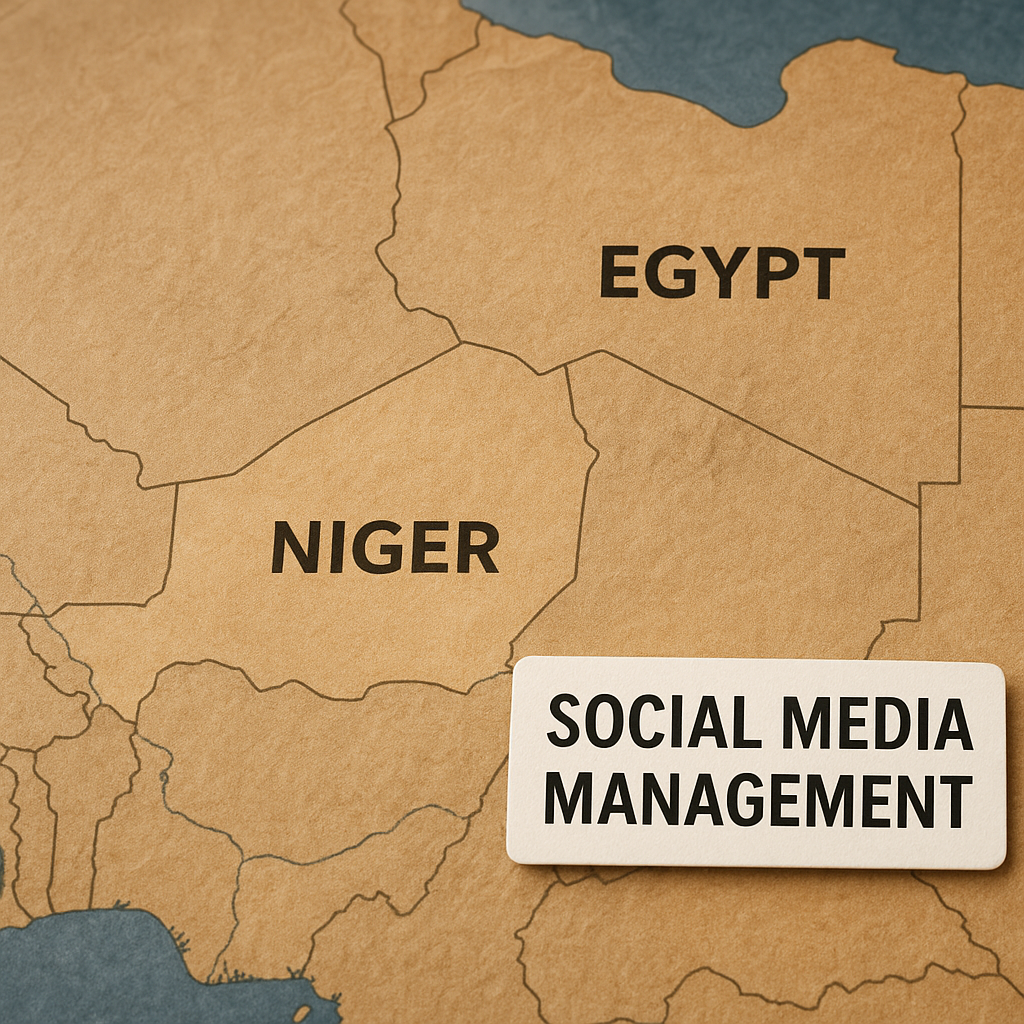 Social Media Management Niger Egypt