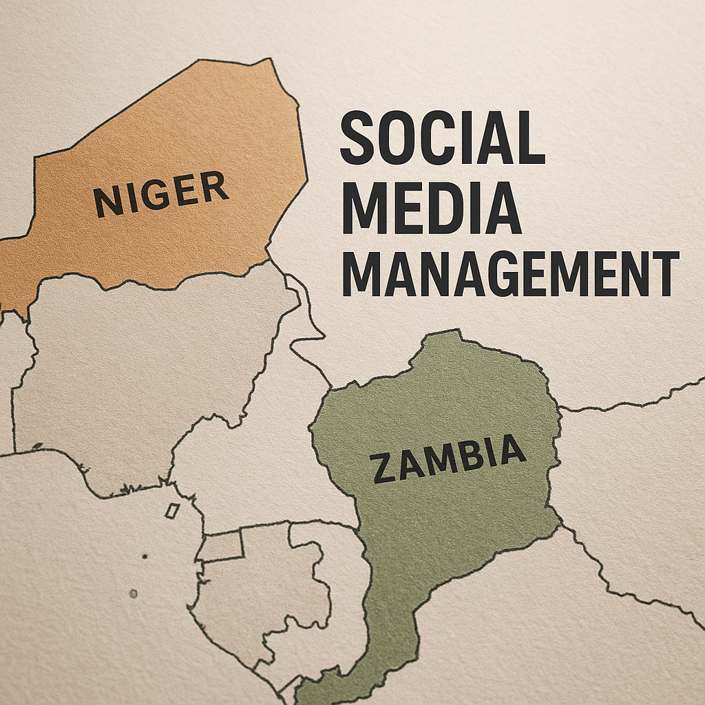 Social Media Management Niger Zambia