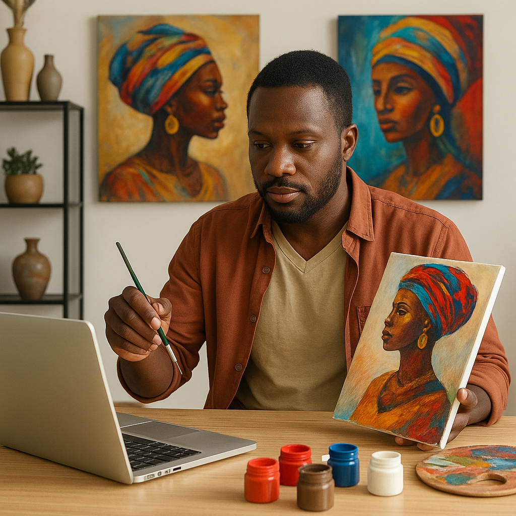 How African Artists Promote Their Work Online