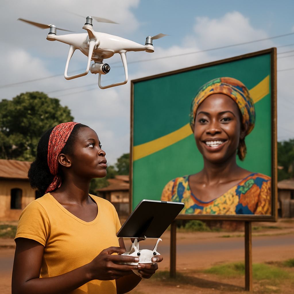 How Drone Technology Supports African Advertising